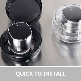 Totority BotóN Protector De Bloqueo De La Del Horno Tapa Del Horno a Gas 6 Piezas Cubierta De La Estufa Cubiertas De Seguridad Para Perillas De Estufas Perillas De La Cubre Perillas Del Horno