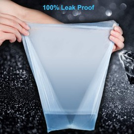 Depets Dog Poop Bags, Leak-Proof Dog Waste Bags with Dispenser and Leash Clip, Unscented Pet Poop Bags for Doggy, Blue-160 Bags