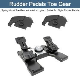 Spring Mount Toe Gear Replacement Stringk/Pro Flight Rudder Pedals Pedals Spring Mount -2Packs