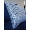 Pearls Embedded Throw Pillow Covers with Rhinestone Crystal Glass Luxurious