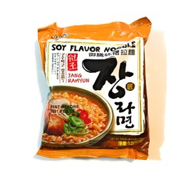 Paldo Soy Flavor Noodle 4.23 Oz(10 Pack)御膳味噌拉麵
