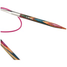 KnitPro KP20312 40 cm x 5.5 mm Symfonie Fixed Circular Needles, Multi-Color