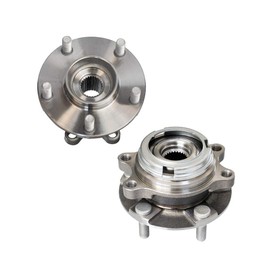 DRIVESTAR HA590125 Front Wheel Hub & Bearing Assembly Driver/Passenger 5 Lugs w/ABS Fit Selected Infiniti AWD Models EX35/G35/M35/G37/FX45/FX50 AWD ABS(Pair)