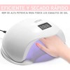 Lampara De Uñas Uv Profesional Secador Uñas Led Con Pantalla