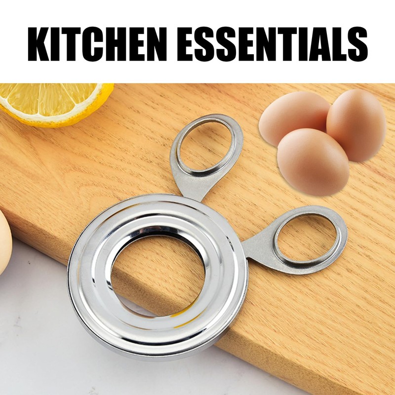Pack of 2 Egg Slicer, Stainless Steel Egg Cutter, Boiled
