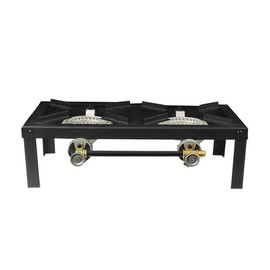 Basecamp F235830 2 Burner Angle Iron Stove, Multi