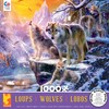 Ceaco - Wolves - Winter Wolf Family - 1000 Piece