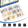 Glarks 267Pcs Heavy Duty Picture Wire Hanging Kit, 164Ft Braided