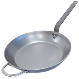 de Buyer - Mineral B Frying Pan - Nonstick Pan - Carbon and Stainless Steel - Induction-ready - 12.5"