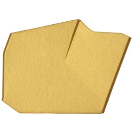 Dorian Tool SGT CVD Titanium Nitride Coated Carbide Cut-Off and Grooving Insert, Neutral Cut, 7/64" Cutting Width, 3" Insert (Pack of 10)