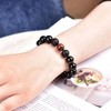 Black Obsidian Bracelet,Feng Shui Black Obsidian Wealth Bracelet for Women