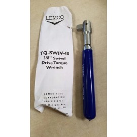Lemco TQ-SWIV-40 LEMCO 3/8" SWIVEL DRIVE TORQUE WRENCH