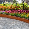 Corten Steel Garden Edging 5.5" x 32.8', Metal Rusted Landscape