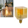 Lxcom Lighting Decorative Light Bulb 4W Ice Cube Dimmable Edison