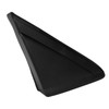 Rearview Triangle Molding Cover Black Front Mirror Side Corner Triangle
