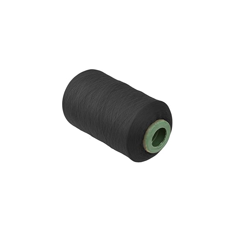 jojofuny Polyester Overlocking Sewing Thread Cord Black Strong Machine Embroidery