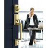 Mensarix Front Door Handle and Deadbolt Set, Gold Front Door