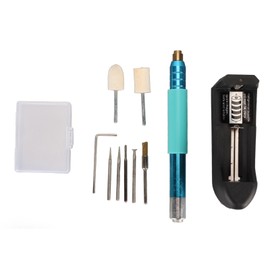 Electric Engraving Pen Stainless Steel Rechargeable Ergonomic Handle Sensitive Switch for DIY Jewellery