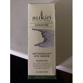 Sukin Antioxidant Eye Serum, Improves Skin Elasticity & Texture, 1.01 fl oz