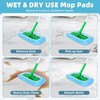 Reusable Mop Pads Compatible with Swiffer Sweeper Mop, Washable Wet