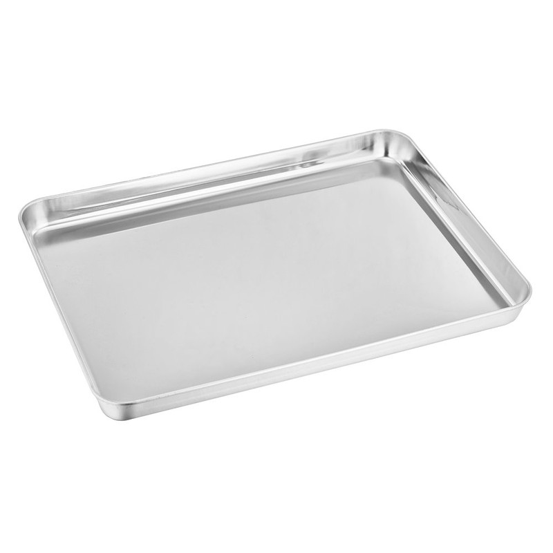 TeamFar Baking Sheet Set of 2, Baking Pans Tray Cookie