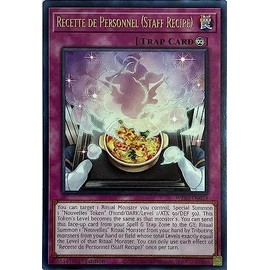 YU-GI-OH! Recette de Personnel (Staff Recipe) - WISU-EN039 - Rare - 1st Edition