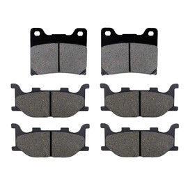 AHL 3 Pairs of Brake Pads Kit for Yamaha XVS 1100 Drag Star/Dragstar Classic 1999-2006