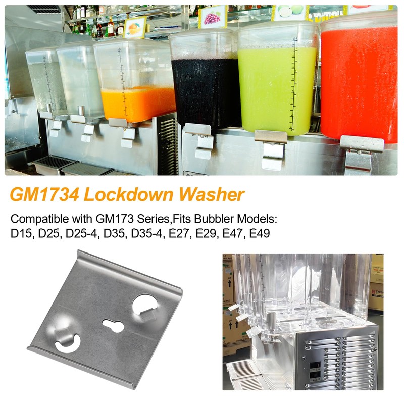 1734 Lockdown Washer, Replacement for Grindmaster Cecilware Crathco Beverage Dispenser