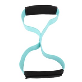 Figure 8 Fitness Bands, Exercise Tube Band for Women Men Fitness Band Pulling Rope for Arms Chest Expander Muscle Training Tubing Exercise Blue