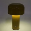 LED Desk Lamp Mushroom Design USB Charging 3 Color Temperature