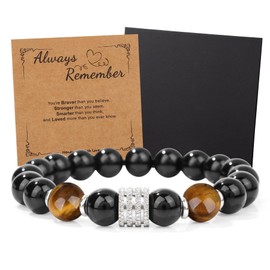 Beaded bracelets jewerly birthday gifts for teen girls/boy,you are not alone inspirational bracelets for women,preteen girl gifts,daughter best friend sister birthday gift Ideas,teen stocking stuffers