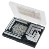 Amtech S6235 Bracket Repair Set with Assorted Angle Brackets and