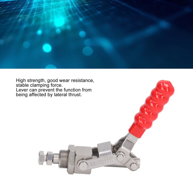 Toggle Clamp Push Pull Quick Release Stainless Steel Plunger Stroke