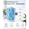 Insect Trap Refill Cartridges, 24 Pack Upgraded Adhesive Refills Compatible