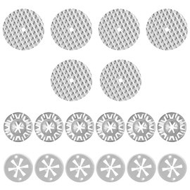 Vehicle Heat Shield Repair Kit, φ30mm Zinc-plated Steel Locking Washers, φ52mm Stainless Steel Heat Shield Washers, Compatible with Most Car Models, OE Number N90335004 (YYLT-070)