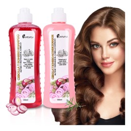 Kit Shampoo De Cebolla Y Acondicionador Cuidado De Cabello