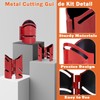 Sthovd Metal Cutting Guide Kit 1-7/8" Cuts at 45°, 90°,