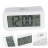 FUNOMOCYA Upgrade Temperature LCD Alarm Clock Mute Mini Smart Digital