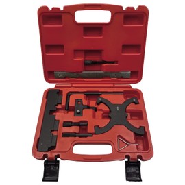 WAYCOJOY Engine Camshaft Belt Timing Locking Tool 9 Peice Kit for Ford Focus Fiesta Mazada 1.5 1.6 VCT Ecoboost Engine with Carrying Case