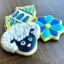 Eid & Ramadan Cookie Cutter - Set of 7 - Mosque, Lantern, Moon, Star, Kaba, Sheep head and Camel