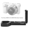 Camera Quick Release Plate Stretchable Aluminium Alloy L Shape Quick