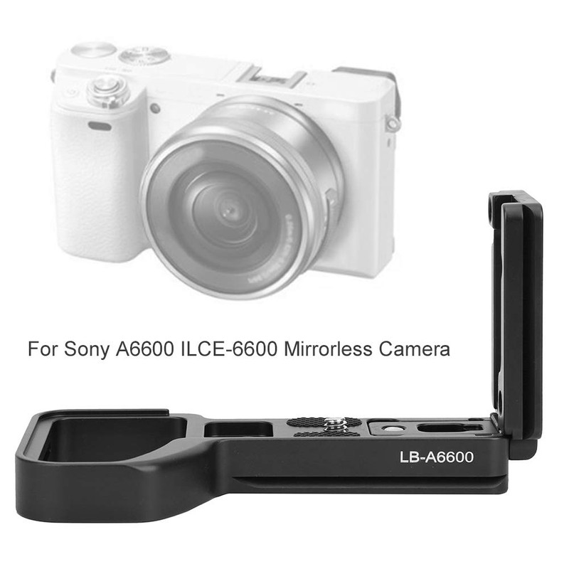 Camera Quick Release Plate Stretchable Aluminium Alloy L Shape Quick