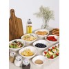 Teocera 5 Inch Porcelain Small Bowls Set, 6 Ounce small