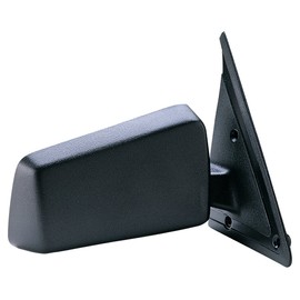 Fit System Passenger Side Mirror for Chevy S10 Blazer, S10 P-U, GMC S15 Jimmy, S15 P-U, Sonoma P-U, Olds. Bravada, black, non-foldaway, Manual