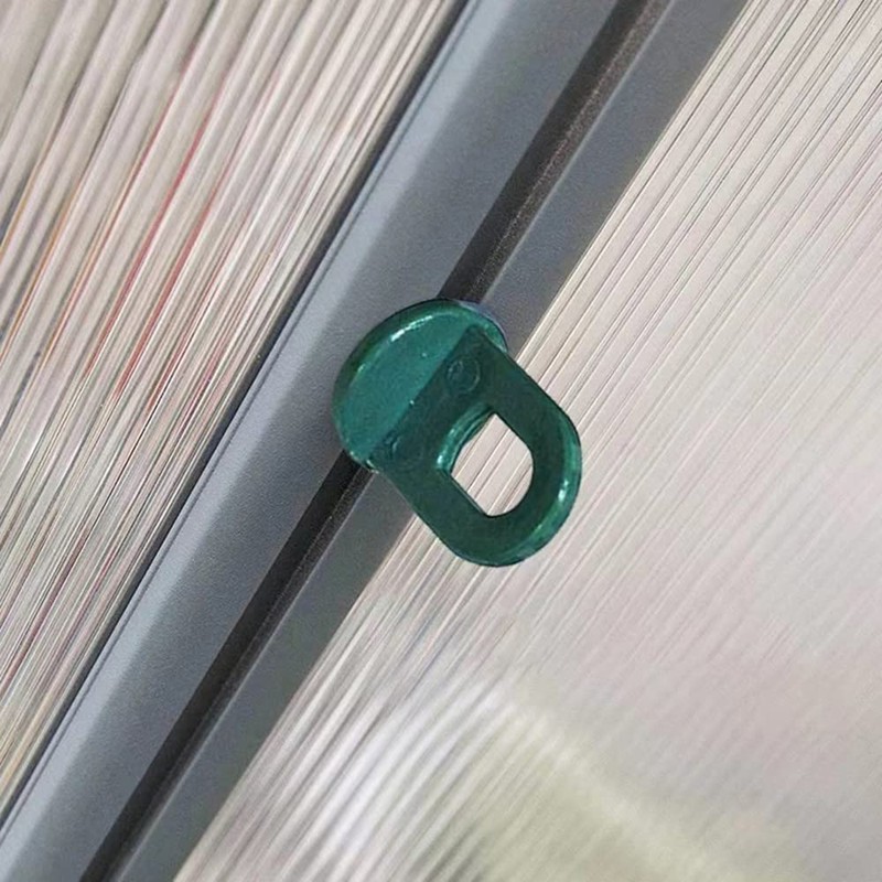 Greenhouse Twist Clips Kit - 100PCS Plastic Fixing Extender Corner