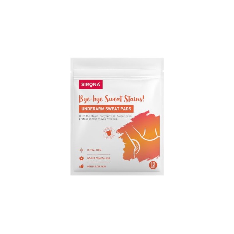 Disposable Underarm Sweat Pads Armpit Dress Shields Antiperspirant Absorbent Odour