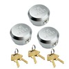 RESET-903 Keyed Alike Heavy Duty Hidden Shackle Padlock for Chain,
