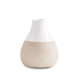 K&K Interiors Ceramic-VASES, Size: 13. 5" x 11. 5" x 14", Cream