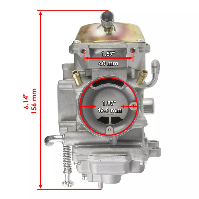 Caltric Carburetor for Polaris Big Boss 500 6X6 1998-2002