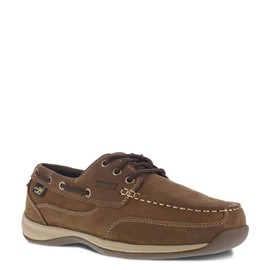 Rockport Work Men's Sailing Club RK6734 Work & Safety, Brown, 14 M US